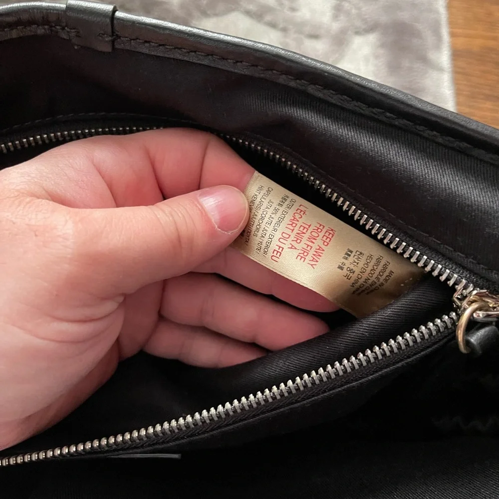 Burberry diaper bag